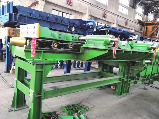 Overhaul roller tabl